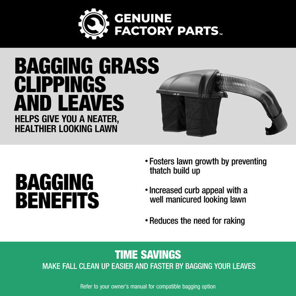 Riding Mower Bagger for 42 in. and 46 in. Decks