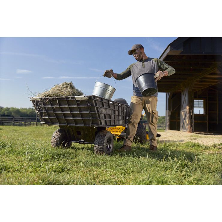 EZ Stow Collapsible Lawn Cart
