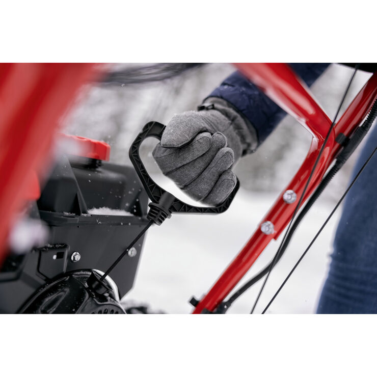 Troy-Bilt&reg; Storm&trade; 2620 Snow Blower Clearing Driveway